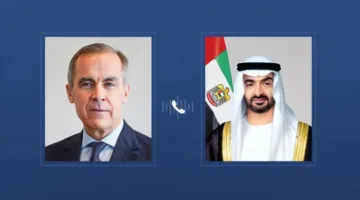 محمد بن زايد ورئيس الوزراء الكندي يتناولان قضايا إقليمية ودولية