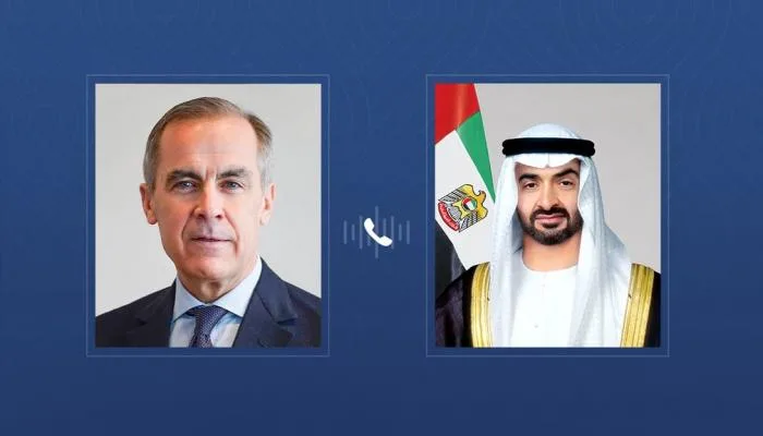 محمد بن زايد ورئيس الوزراء الكندي يتناولان قضايا إقليمية ودولية محمد بن زايد ورئيس الوزراء الكندي يتناولان قضايا إقليمية ودولية