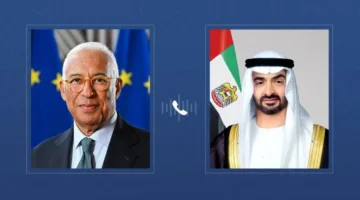 محمد بن زايد يلتقي برئيس المجلس الأوروبي لتعزيز التعاون والتطورات الإقليمية