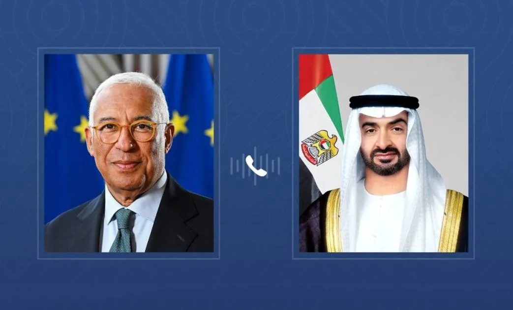 محمد بن زايد يلتقي برئيس المجلس الأوروبي لتعزيز التعاون والتطورات الإقليمية