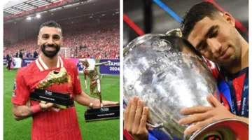 محمد صلاح في مواجهة صعبة… هل يتفوق حكيمي في الفوز بالكرة الذهبية الإفريقية؟