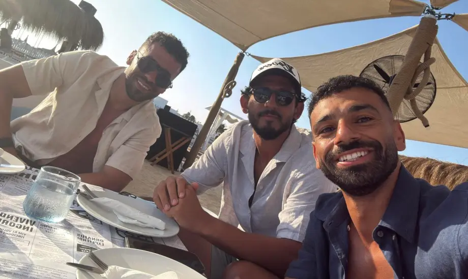 <strong>محمد صلاح يقضي عطلته الصيفية مع حجازي والسعيد</strong>