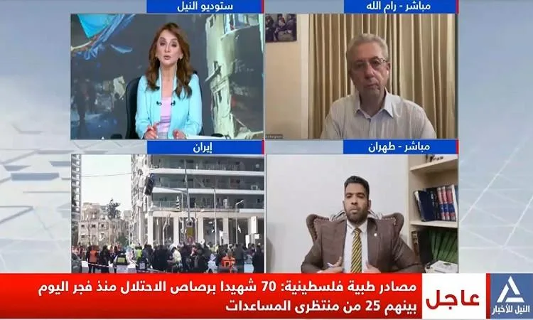 محمد مصطفى: الولايات المتحدة تشن الحرب وإسرائيل تعمل كأداة تنفيذية