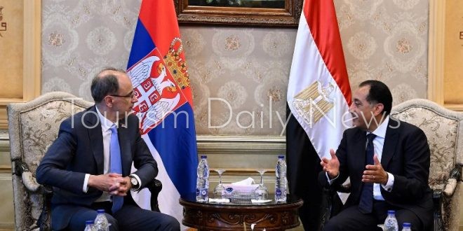 مدبولي يبحث في زيادة عدد السياح الصرب إلى مصر ويثمن دعم بلجراد للعناني مدبولي يبحث في زيادة عدد السياح الصرب إلى مصر ويثمن دعم بلجراد للعناني