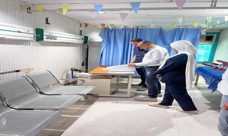 مدير إدارة المستشفيات يقوم بزيارة تفقدية لمستشفى الغردقة العام مدير إدارة المستشفيات يقوم بزيارة تفقدية لمستشفى الغردقة العام