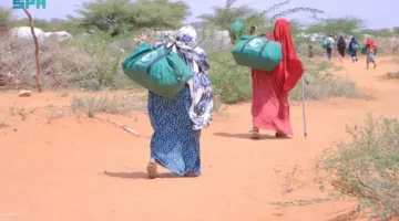 مركز الملك سلمان للإغاثة يقدم مجموعة متنوعة من المساعدات الإنسانية في إقليم توجدير في الصومال