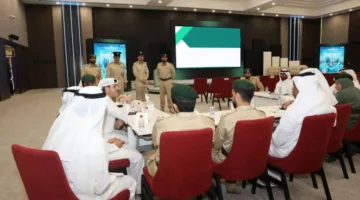 مركز شرطة البرشاء يتطلع نحو مستقبل مستدام في مجال الأمن