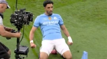 مرموش يتوج بجائزة أفضل هدف الموسم في مانشستر سيتي