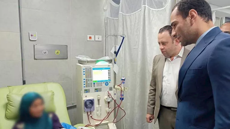مستشفى فايد في الإسماعيلية يقدم 100 جلسة لغسيل الكلى خلال عيد الأضحى المبارك مستشفى فايد في الإسماعيلية يقدم 100 جلسة لغسيل الكلى خلال عيد الأضحى المبارك