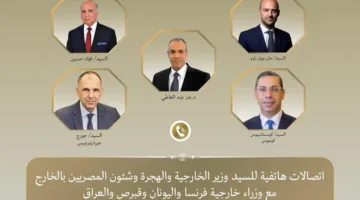 مصر تتباحث مع فرنسا واليونان وقبرص والعراق حول الاعتداء الإسرائيلي على إيران