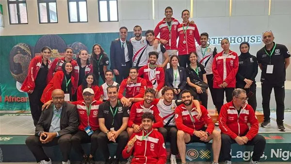 مصر تحرز 4 ميداليات جديدة في اليوم الثالث من بطولة أفريقيا للسلاح في نيجيريا مصر تحرز 4 ميداليات جديدة في اليوم الثالث من بطولة أفريقيا للسلاح في نيجيريا