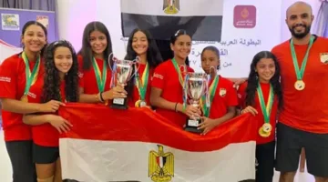 مصر تُتوّج بلقبَي الجنسين في ختام البطولة العربية للتنس للناشئين