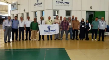 مصر للطيران تنظم اليوم 22 رحلة لإعادة الحجاج إلى ديارهم.