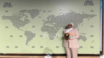 مصراوي يحتفظ بتفوقه.. سارة أبو شادي تحرز جائزة “True Story Award”