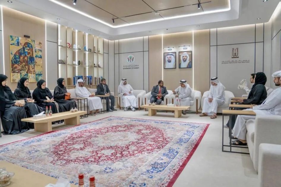 معهد الشارقة للتراث يستكشف سُبل التعاون مع جزر المالديف معهد الشارقة للتراث يستكشف سُبل التعاون مع جزر المالديف