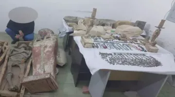مغارة علي بابا: حبس موظف قام بإخفاء 1113 قطعة أثرية نادرة في منزله بأسيوط
