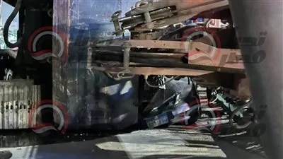 مقتل امرأة وطفلتها في حادث مروع على طريق الأوتوستراد بطرة إثر سقوط “ونش” من شاحنة فوق سيارتهما مقتل امرأة وطفلتها في حادث مروع على طريق الأوتوستراد بطرة إثر سقوط “ونش” من شاحنة فوق سيارتهما