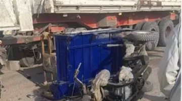 مقتل شابين وإصابة ثلاثة آخرين في حادث مروري بمدينة المنيا
