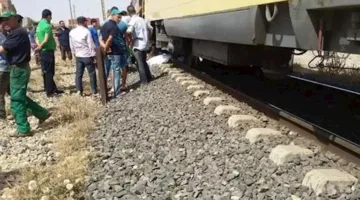 مقتل فتاة تحت عجلات قطار في بني سويف