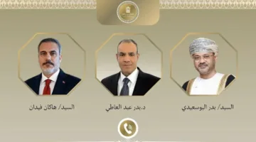 مكالمان هاتفيان لوزير الخارجية والهجرة مع نظيريه من عمان وتركيا