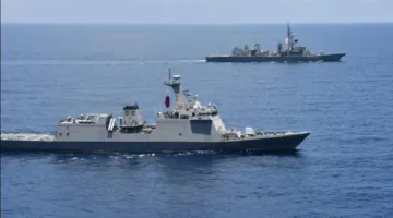 مناورات بحرية تنظمها اليابان والفلبين في مياه بحر الصين الجنوبي