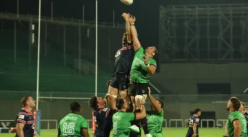 منتخب الرجبي يتعرض للهزيمة أمام هونغ كونغ في تصفيات كأس العالم