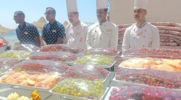 مهرجان العنب على سواحل الغردقة احتفالًا باليوم الثالث من عيد الأضحى