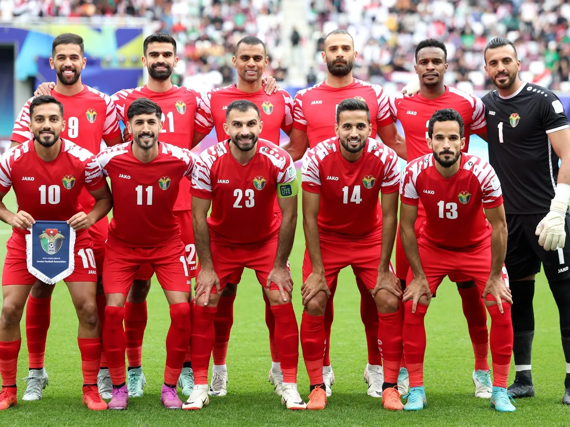موسى التعمري يتصدر هجوم منتخب الأردن في التشكيلة المتوقعة لمباراة العراق بتصفيات كأس العالم موسى التعمري يتصدر هجوم منتخب الأردن في التشكيلة المتوقعة لمباراة العراق بتصفيات كأس العالم