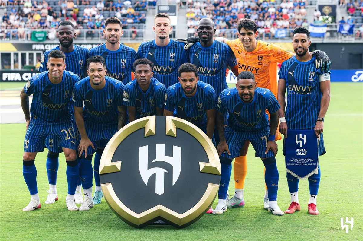 موعد المباراة القادمة للهلال بعد التعادل مع سالزبورج في كأس العالم للأندية