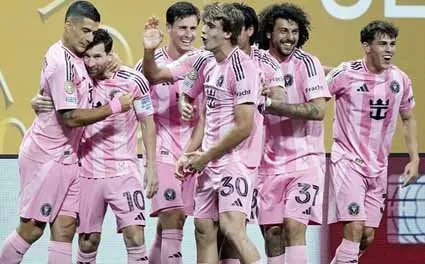 ميسي يسجل هدفاً مؤثراً ضد الأهلي في كأس العالم للأندية 2025 ميسي يسجل هدفاً مؤثراً ضد الأهلي في كأس العالم للأندية 2025