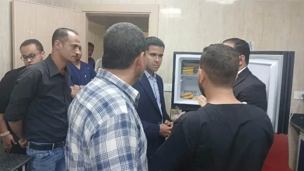 نائب محافظ مطروح يثني على أهمية القطاع الطبي في تقديم الخدمة للمواطنين خلال الأعياد. نائب محافظ مطروح يثني على أهمية القطاع الطبي في تقديم الخدمة للمواطنين خلال الأعياد.