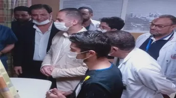 نائب وزير الصحة يزور مستشفى العلمين ويثني على انضباط الفرق الطبية وجودة الخدمات الصحية المقدمة للمرضى