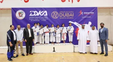 نجاح ملحوظ للإصدار الأول من بطولة دبي المفتوحة للكاراتيه