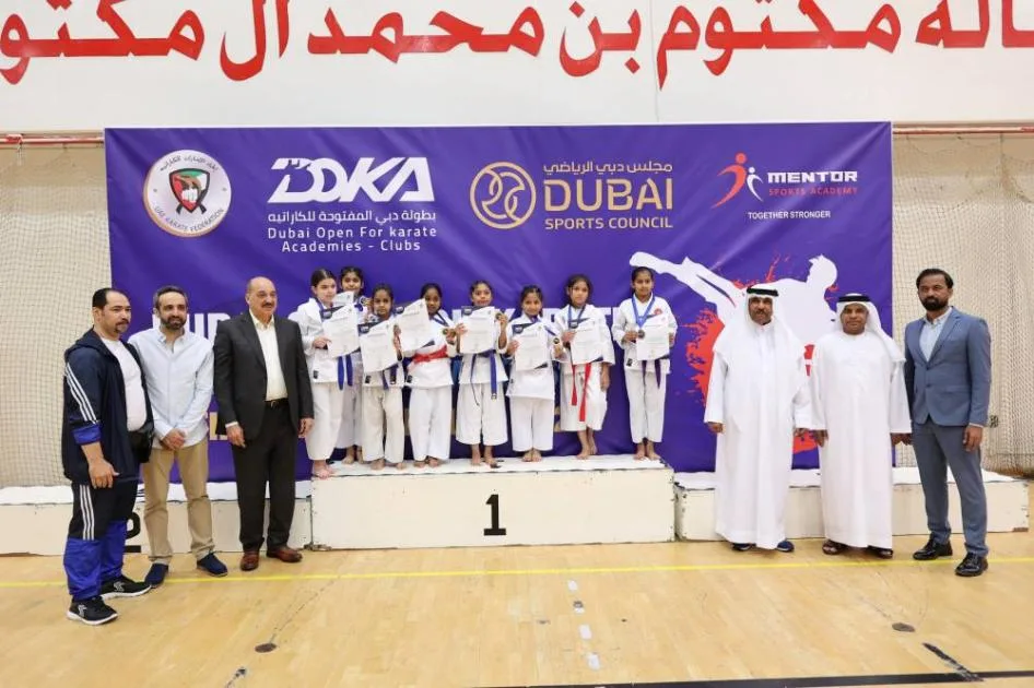 نجاح ملحوظ للإصدار الأول من بطولة دبي المفتوحة للكاراتيه