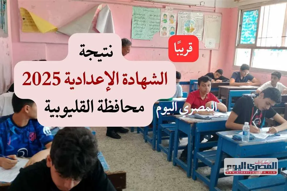 نسبة النجاح في ثلاث مواد: كيفية الحصول على نتيجة الشهادة الإعدادية في القليوبية 2025 باستخدام رقم الجلوس نسبة النجاح في ثلاث مواد: كيفية الحصول على نتيجة الشهادة الإعدادية في القليوبية 2025 باستخدام رقم الجلوس