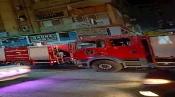نشوب حريق ضخم في مركز لرعاية الأطفال حديثي الولادة في المنيا (صور)