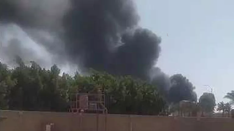 نشوب حريق في مصنع أدوية بالمنوفية