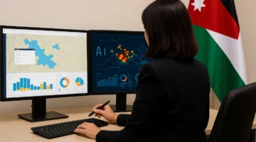 نظم المعلومات الجغرافية والذكاء الاصطناعي: تجربة أردنية في تحويل البيانات إلى اتخاذ القرارات