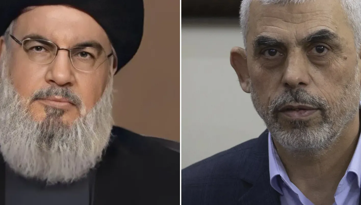 “نعتذر عن عدم إبلاغك”… تفاصيل رسالة يحيى السنوار ومحمد ضيف إلى حسن نصر الله في 7 أكتوبر