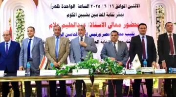 نقيب المحامين يدعو الأعضاء الجدد في المنوفية للاعتماد على الفكر والعلم خلال جلسة حلف اليمين