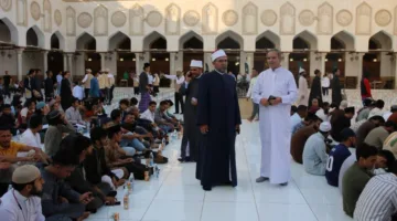 الأزهر الشريف يقيم إفطاراً للطلاب الأجانب في يوم عرفة