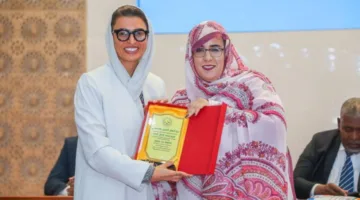 نورة الكعبي تساهم في مؤتمر تعزيز دور المرأة في الفضاء الرقمي بنواكشوط