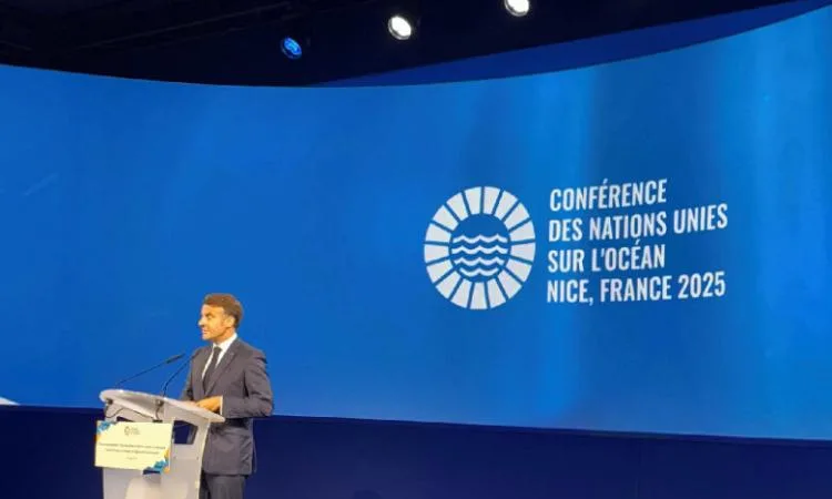 نيس تستضيف مؤتمر الأمم المتحدة للمحيطات… ماكرون يجمع الجهود في ظل مقاطعة واشنطن نيس تستضيف مؤتمر الأمم المتحدة للمحيطات… ماكرون يجمع الجهود في ظل مقاطعة واشنطن