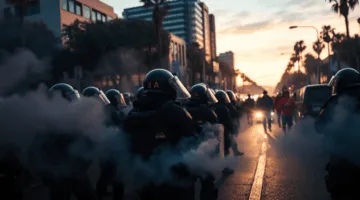 نيوسوم يطالب بوقف نشر القوات الفيدرالية في لوس أنجلوس ويُحمّل ترامب مسؤولية التصرف كـ”ديكتاتور”