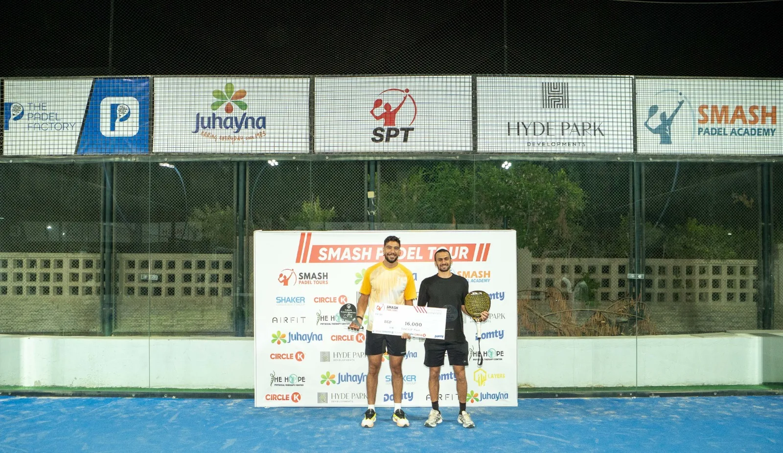 هايد بارك للتطوير العقاري ترعى إحدى أكبر بطولات البادل في مصر: Smash Padel Tour هايد بارك للتطوير العقاري ترعى إحدى أكبر بطولات البادل في مصر: Smash Padel Tour