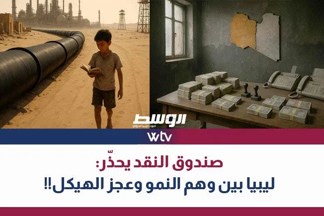 هذا المساء في “تغطية خاصة”: صندوق النقد الدولي ينبه.. ليبيا تواجه تحديات النمو وعجز البنية التحتية. هذا المساء في “تغطية خاصة”: صندوق النقد الدولي ينبه.. ليبيا تواجه تحديات النمو وعجز البنية التحتية.