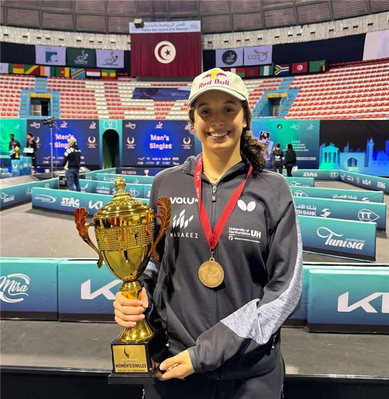 هنا جودة تبرز في تصنيف الاتحاد الدولي لتنس الطاولة وتظل رائدة على صعيد الوطن العربي وإفريقيا هنا جودة تبرز في تصنيف الاتحاد الدولي لتنس الطاولة وتظل رائدة على صعيد الوطن العربي وإفريقيا