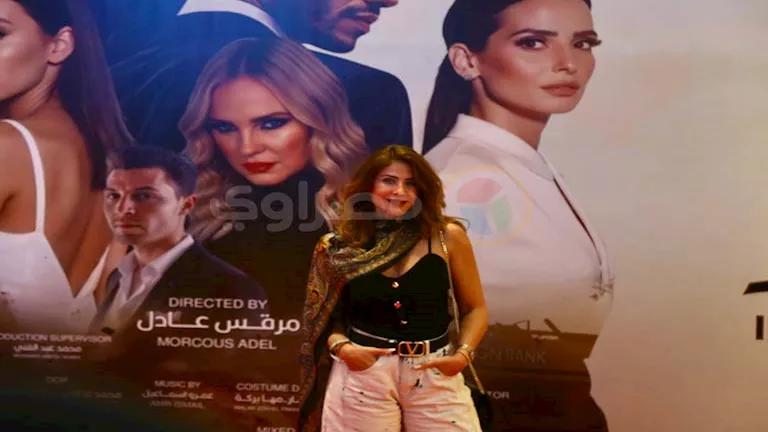 هيدي كرم وشيرين رضا يلفتان الأنظار في العرض الأول لفيلم “في عز الضهر”