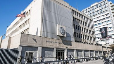 واشنطن تعلن إغلاق سفارتها في القدس حتى يوم الجمعة واشنطن تعلن إغلاق سفارتها في القدس حتى يوم الجمعة