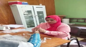 وحدة متحركة للكشف المبكر عن السرطان في زاوية صقر بالبحيرة